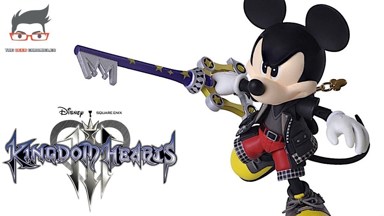 Kingdom Hearts III Bring Arts King Mickey
