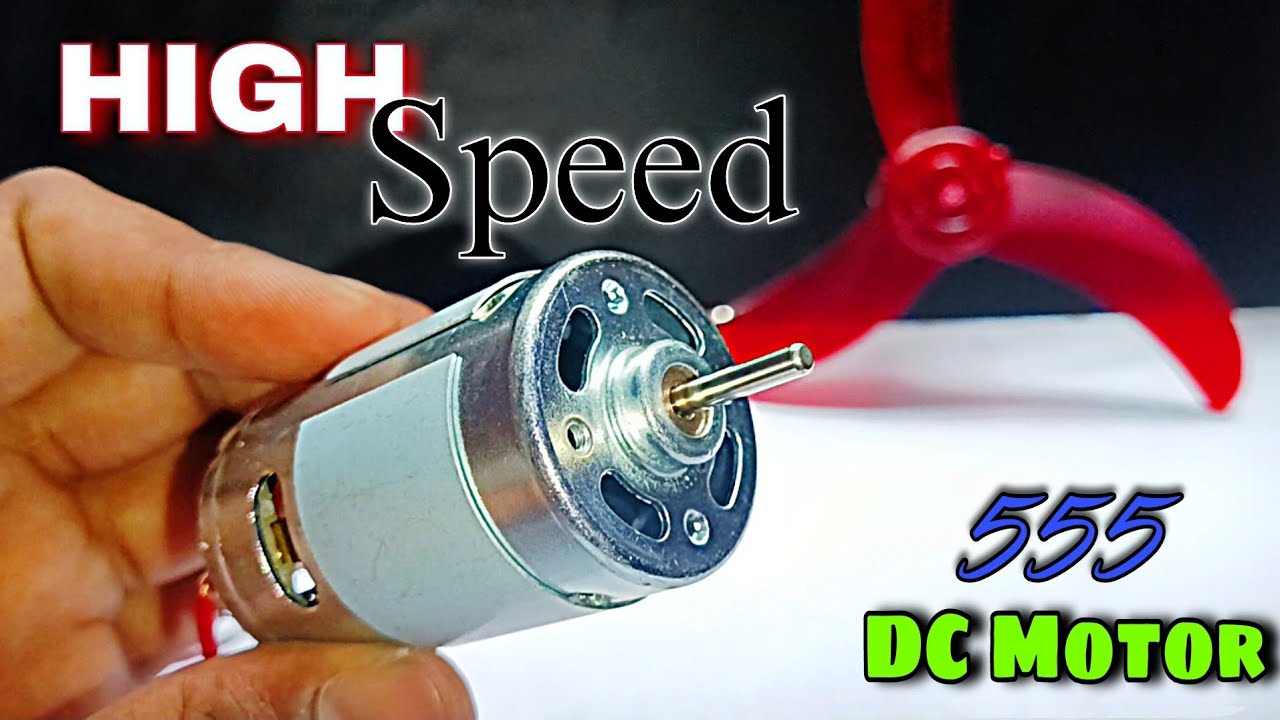 Unboxing High Speed DC Motor 🎁|| 4000 RPM 😲|| 555 DC Motor