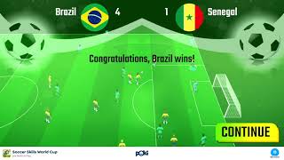 [Brazil 4-1 Senegal] Soccer Skills World Cup