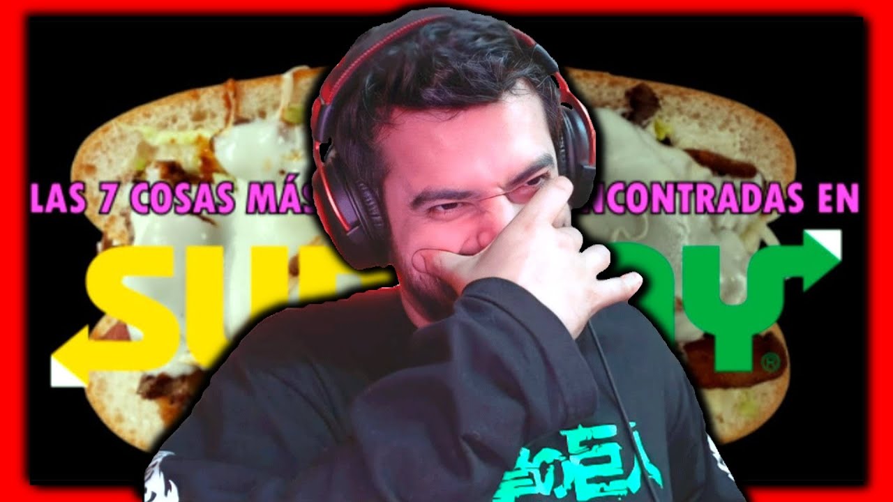 DROSS!! LAS 7 COSAS MÁS ASQUEROSAS ENCONTRADAS EN COMIDAS DE SUBWAY'S!! REACCIÓN!!
