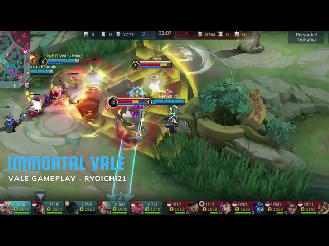 [Mobile Legends] Immortal Vale Gameplay! - Ryoichi21 class=