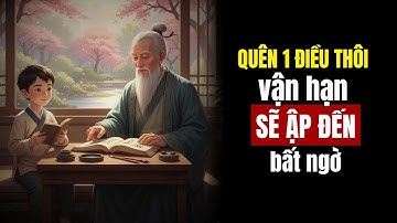 CỔ NHÂN DẠY: Muốn TRÁNH HỌA, phải GHI NHỚ 5 ĐIỀU này SUỐT ĐỜI #trietly #trietlysong #conhan