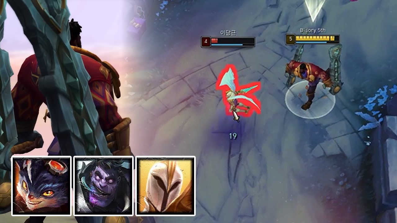 '리버스 잭스' 크산테 라인전 구도 #3