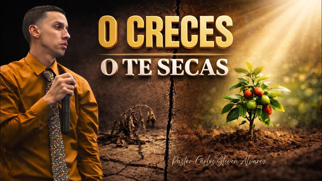 Estás creciendo o estás estancado 🤯🔥 Pastor Carlos Steven Alvarez