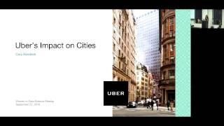 Uber Engineering: Uber's Impact on Cities