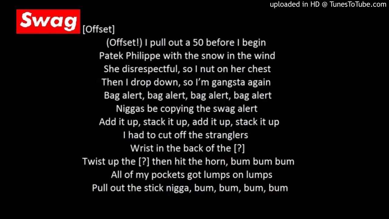 Gucci Mane - I Get The Bag Lyrics feat. Migos - YouTube