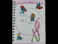 black🩷💚 stitch journaling part 3#arts by raiha