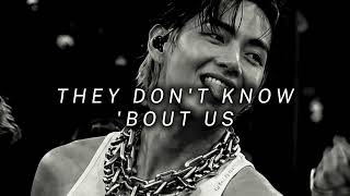 bts – they don't know 'bout us (slowed + reverb)