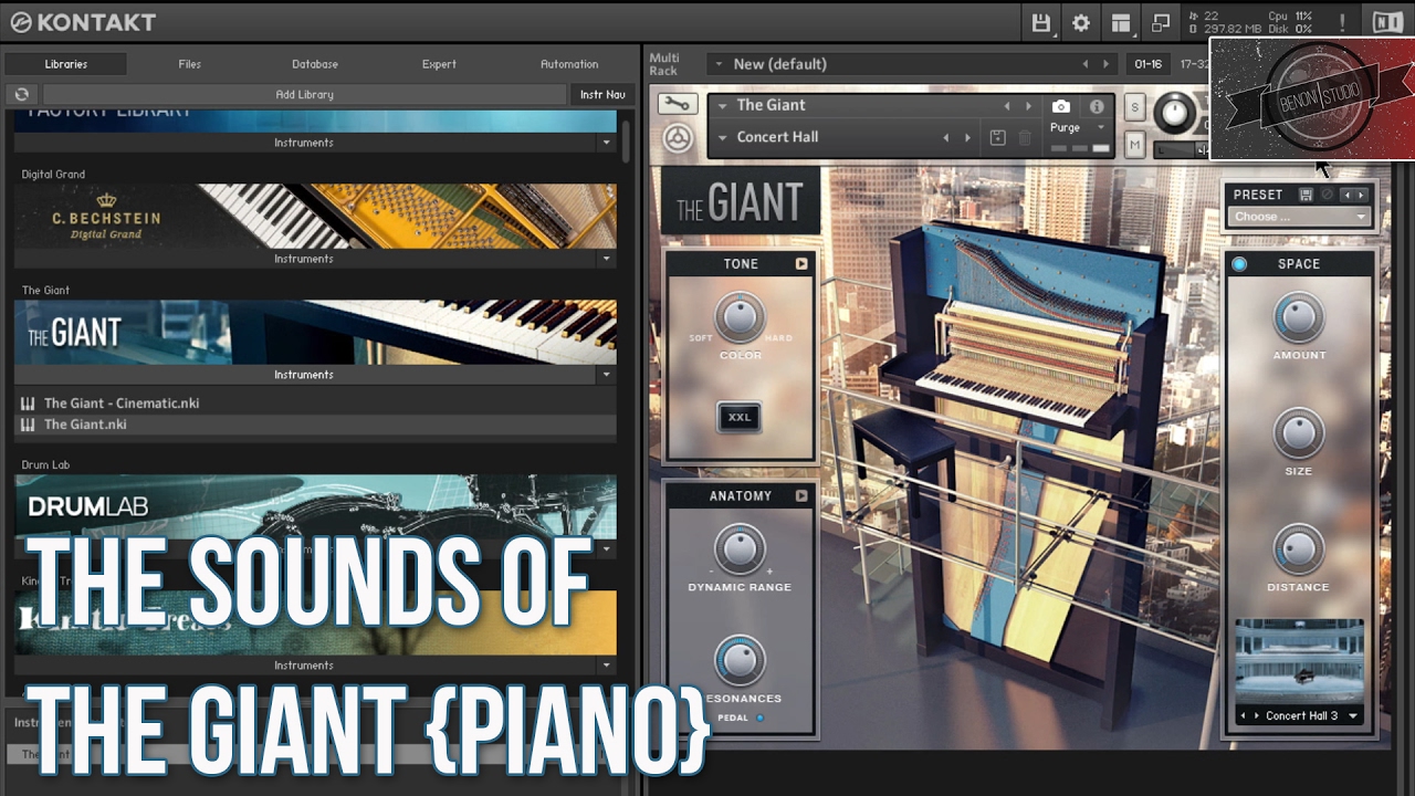 THE SOUNDS OF | THE GIANT {PIANO}