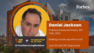 Building an entire app with an LLM | Daniel Jackson | MIT 2024
