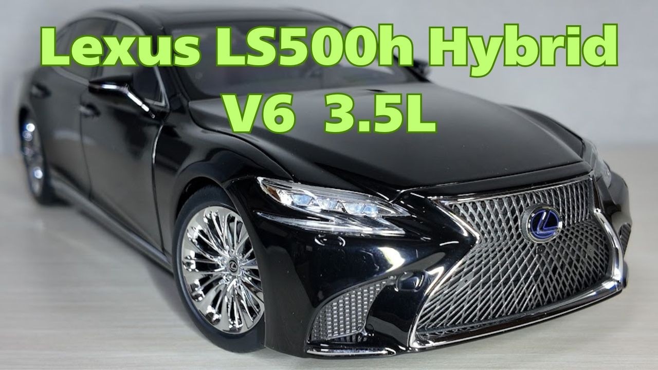 Lexus LS500h Hybrid 高級の本質を追求する これからのプレミアム(漆黒の黒色) #lexus #autoart #diecastcollection #toyota
