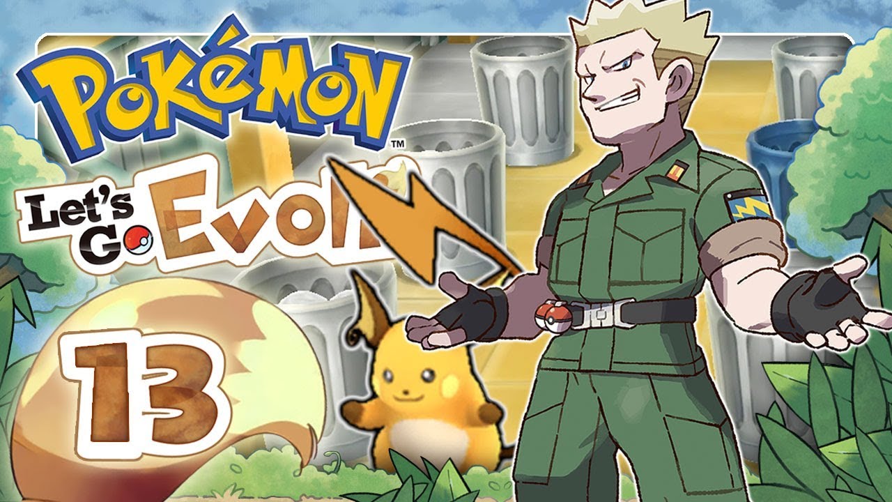 Pokemon Lets Go Eevee 13 Against Lightning Lieutenant Lt Surge