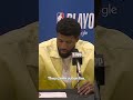 "We had break downs tonight, but they also shot the s**t out of the ball" #shorts