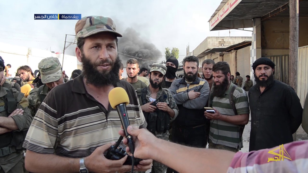 مدينة حلفايا بعد تحريرها من قبل الثوار