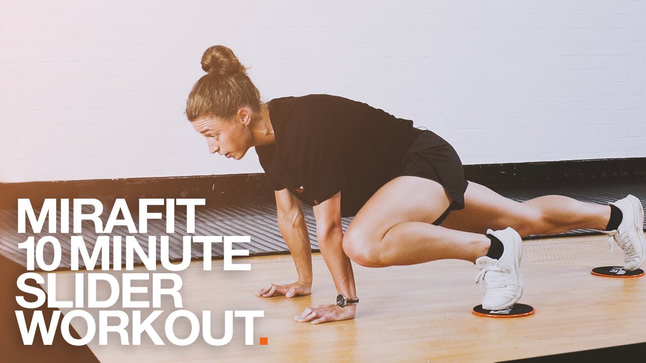 Mirafit 10 Minute Workout Using Core Sliders With Becky Hair Youtube