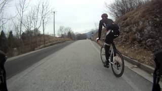 In bici a Monte Prat - 23.2.2015