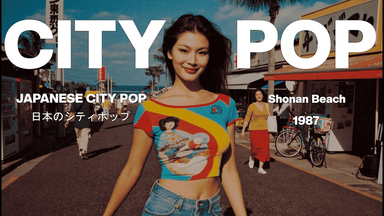 Japanese City Pop 1987 | Shonan Beach Street Walk 🌴🌊 | 日本のシティポップ (Best Japanese City Pop Playlist)