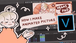 How i make animation using Vegas Pro ✏️ | Making an Outro! [Re-upload]