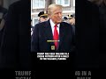 Trump was seen walking in a zigzag pattern after a rally in The Villages, Florida