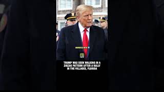 Trump was seen walking in a zigzag pattern after a rally in The Villages, Florida
Trump was seen walking in a zigzag pattern after a rally in The Villages, Florida #trump Trump was seen walking in a zigzag pattern after a rally in The Villages, Florida