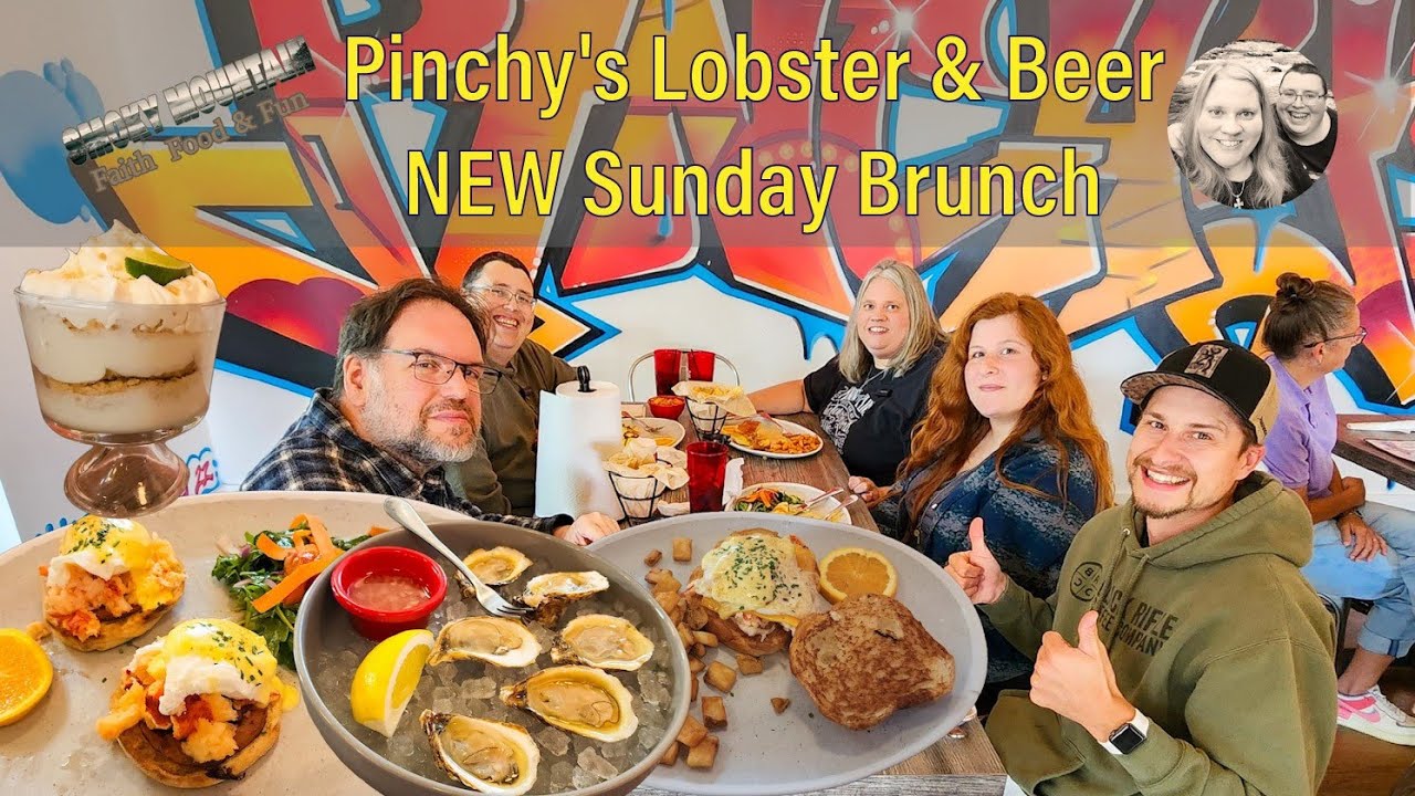 BRAND NEW Pinchy’s Lobster & Beer Brunch With A Seafood Twist In The Smokies! Sevierville