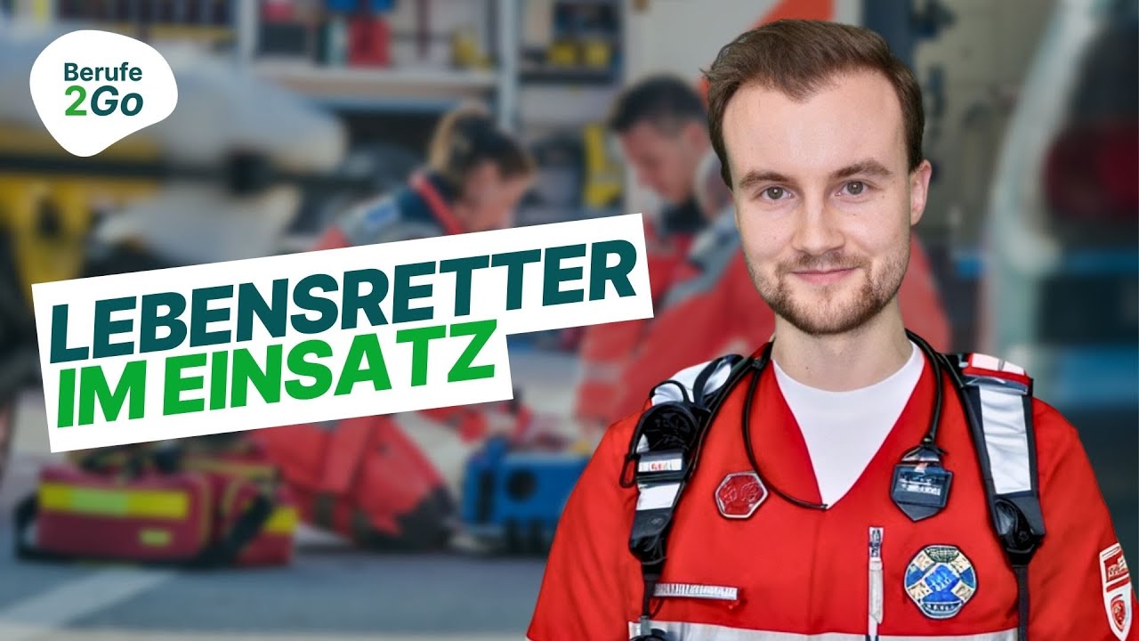 Rettungssanitäter Beruf, Ausbildung & Gehalt! ⛑️🚑 Berufe2Go YouTube