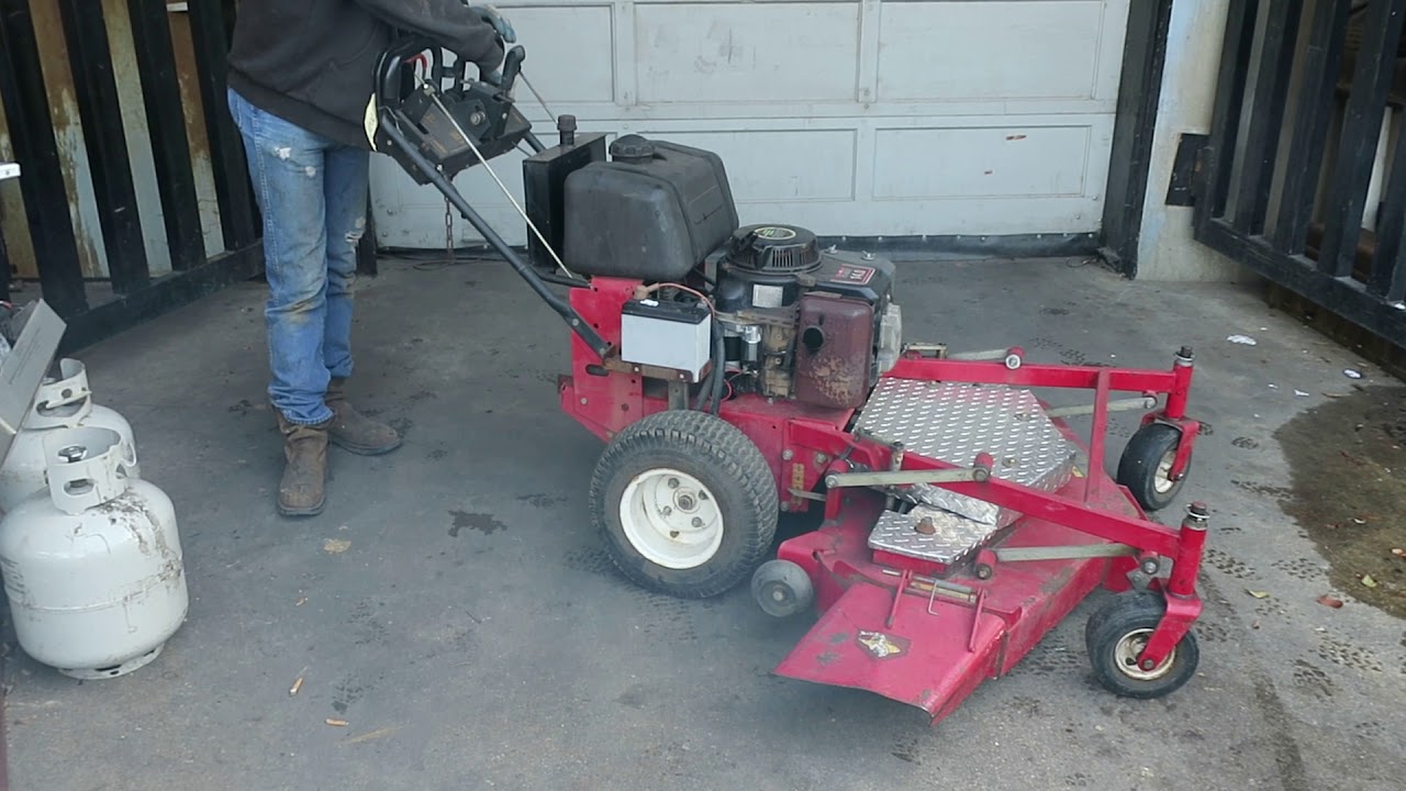 Snapper ProHydro WideArea WalkBehind Mower 48" Deck YouTube