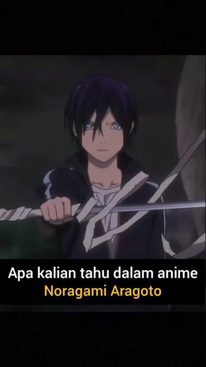 Apa Kalian Tahu Dalam Anime Noragami Aragoto...