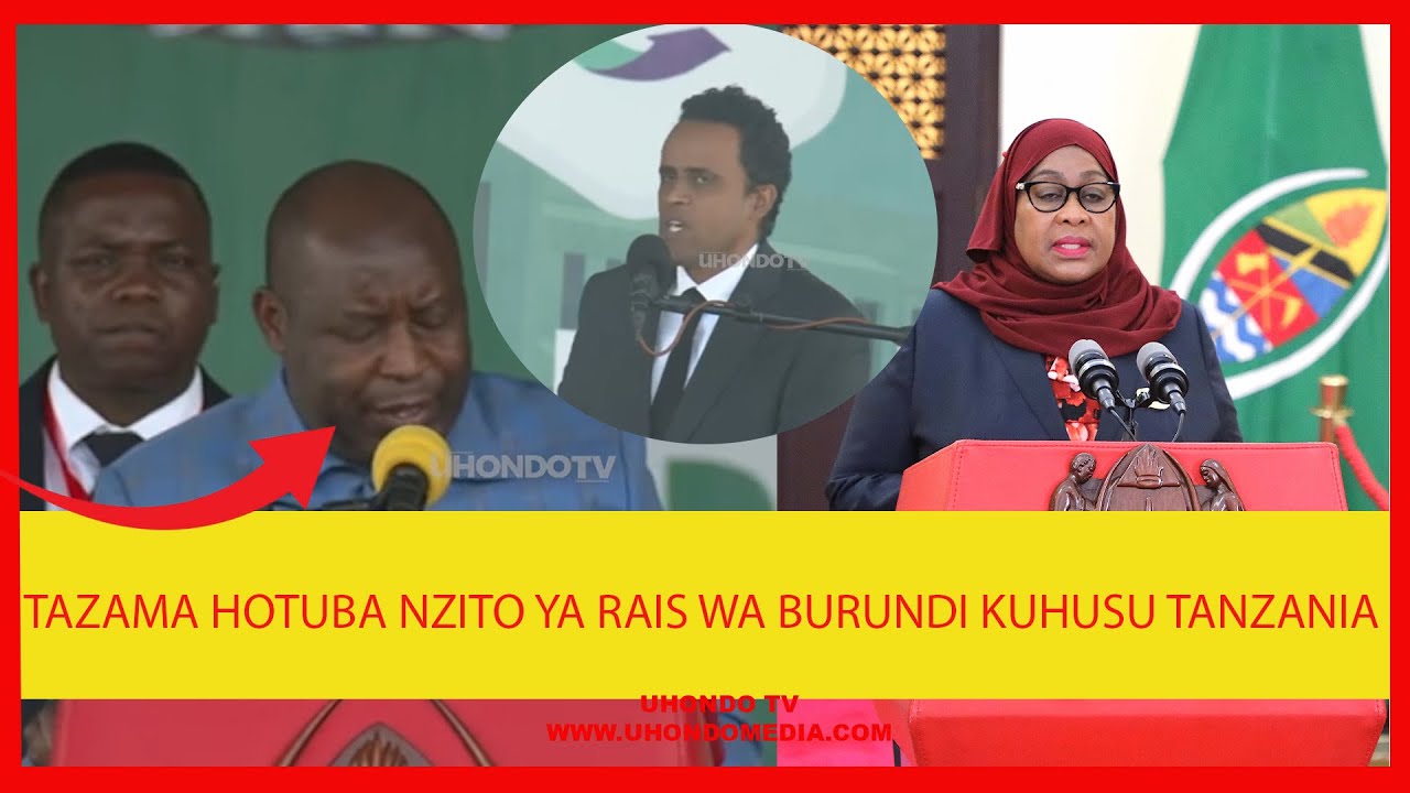 TAZAMA UJUMBE MZITO WA RAIS WA BURUNDI KWA RAIS SAMIA ULIVYOMPAGAWISHA ...
