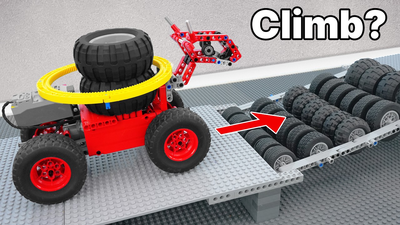 LEGO Technic Walker vs Table Obstacle Challenge | FM LEGO Technic