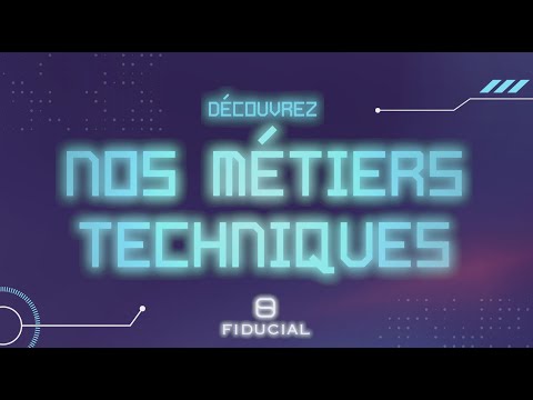 Découvrez les métiers techniques chez FIDUCIAL !