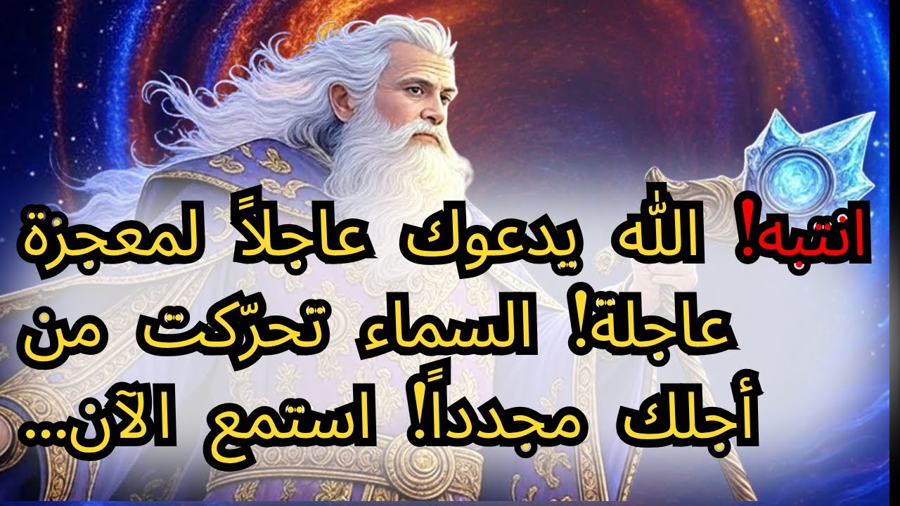 🚨انتبه! الله يدعوك عاجلاً لمعجزة عاجلة! السماء تحرّكت من أجلك مجدداً! استمع الآن...