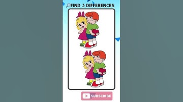 Find 3 Differences! #puzzlegame #braingames  #241
