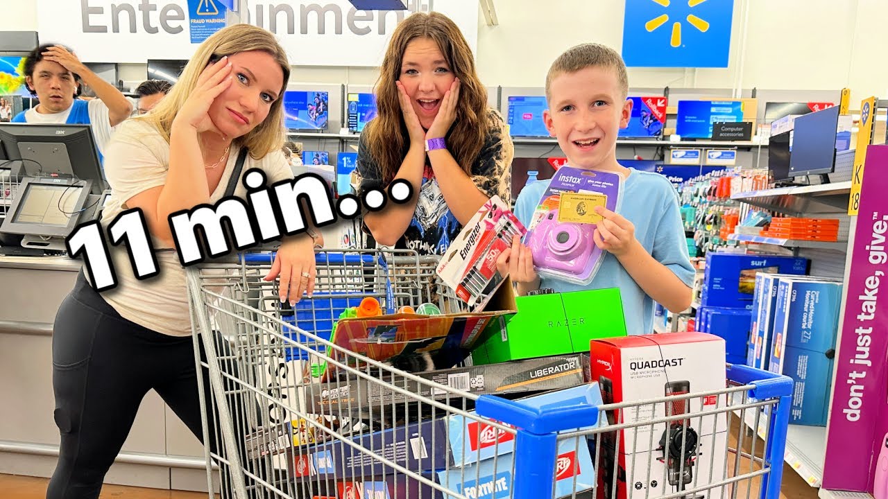 Birthday Special! | Buying Whatever he Puts In The Cart!