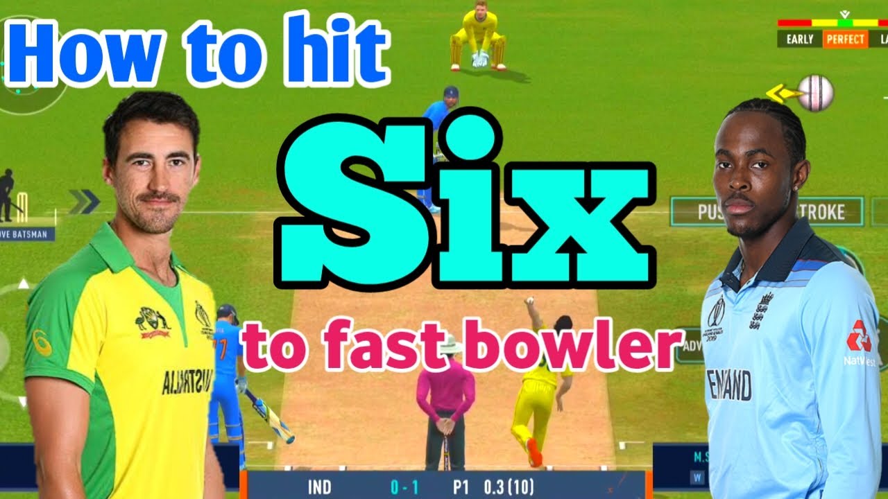 Hit six on every bowl in hardcore | real cricket 24 - YouTube