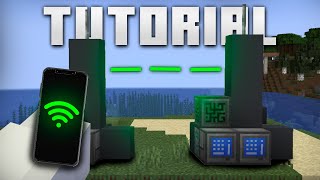 How To Set Up Auto Crafting and Wireless Network in REFINED STORAGE! | MOD TUTORIAL
