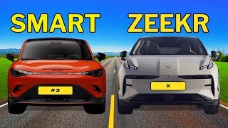 smart #3 vs. zeekr x long range rwd (2024) | which is better?