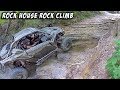 Technical UTV/SXS Rock Climb - Hatfield McCoy Rock House Trail 97 - RZR + Maverick X3 + Wildcat