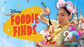 Giant Disney Sundae! NEW Hong Kong Disneyland 20th Anniversary Food