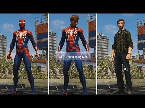 Marvel's Spider-Man 2: Secret Identity System - Suit Up Transformation