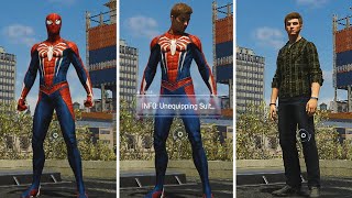 Marvels Spider-Man 2 Secret Ideny System - Suit Up Transformation
