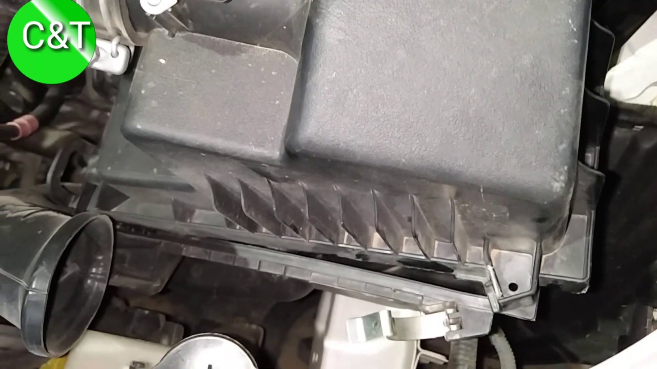 How to remove A/C & Air Filter TOYOTA VIOS for clean ,Cars Technology ...