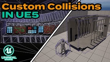 Unreal Engine 5 Custom Collision Tutorial | Basic, Complex, Custom & Generated Collision Meshes