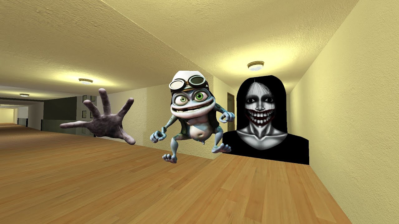MY NAME IS CRAZY FROG HAND 1 AND YYY CTP ALLIHO IN NIMINAL HOTEL GMOD  #playongmod #gmod #nextbot