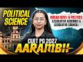 CUET PG Political Science | CUET PG Political Science Indian Govt. &amp; Politics #cuetpg2027