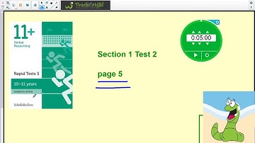 GLA Year 5 Block 6 Lesson 1 Verbal Reasoning