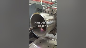 Laser Cladding Machine Workshop - Inner Wall Laser Cladding Test