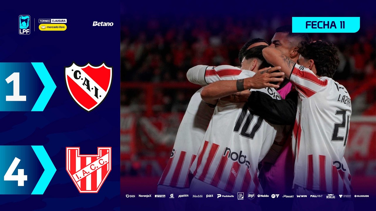 [아르헨티나 리그] INDEPENDIENTE 1 : 4 INSTITUTO | Resumen del partido | #TorneoMercadoLibre Clausura 2026 🏆