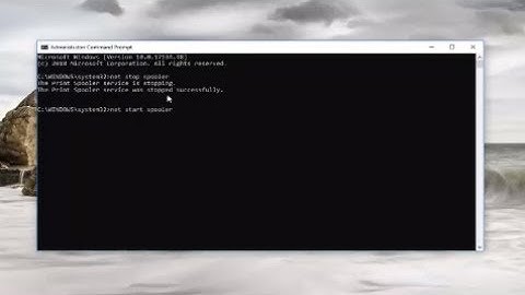 Fix Printer in Error State
