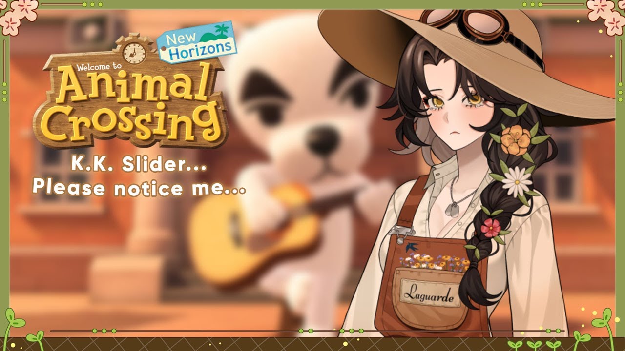 【✈️🌼】 K.K. Slider... Please notice Me... - day 12!